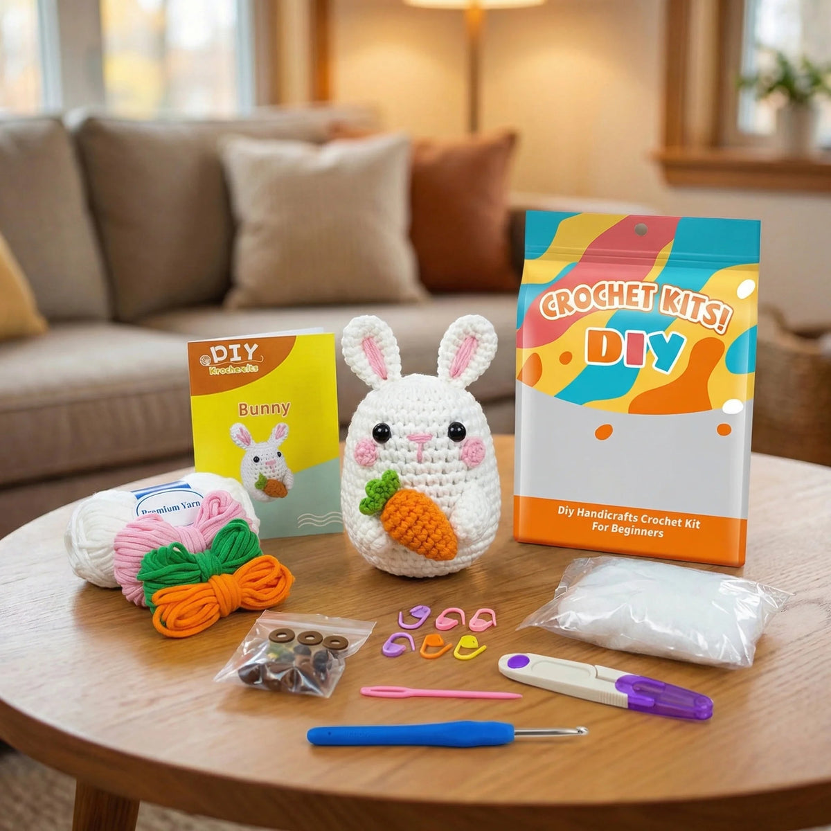 Carrot Keeper Mini Crochet Kit
