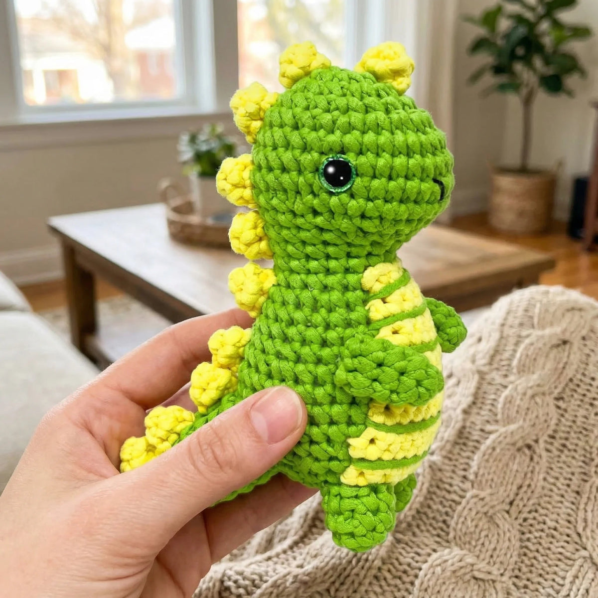 Little Dinosaur DIY Crochet Kit