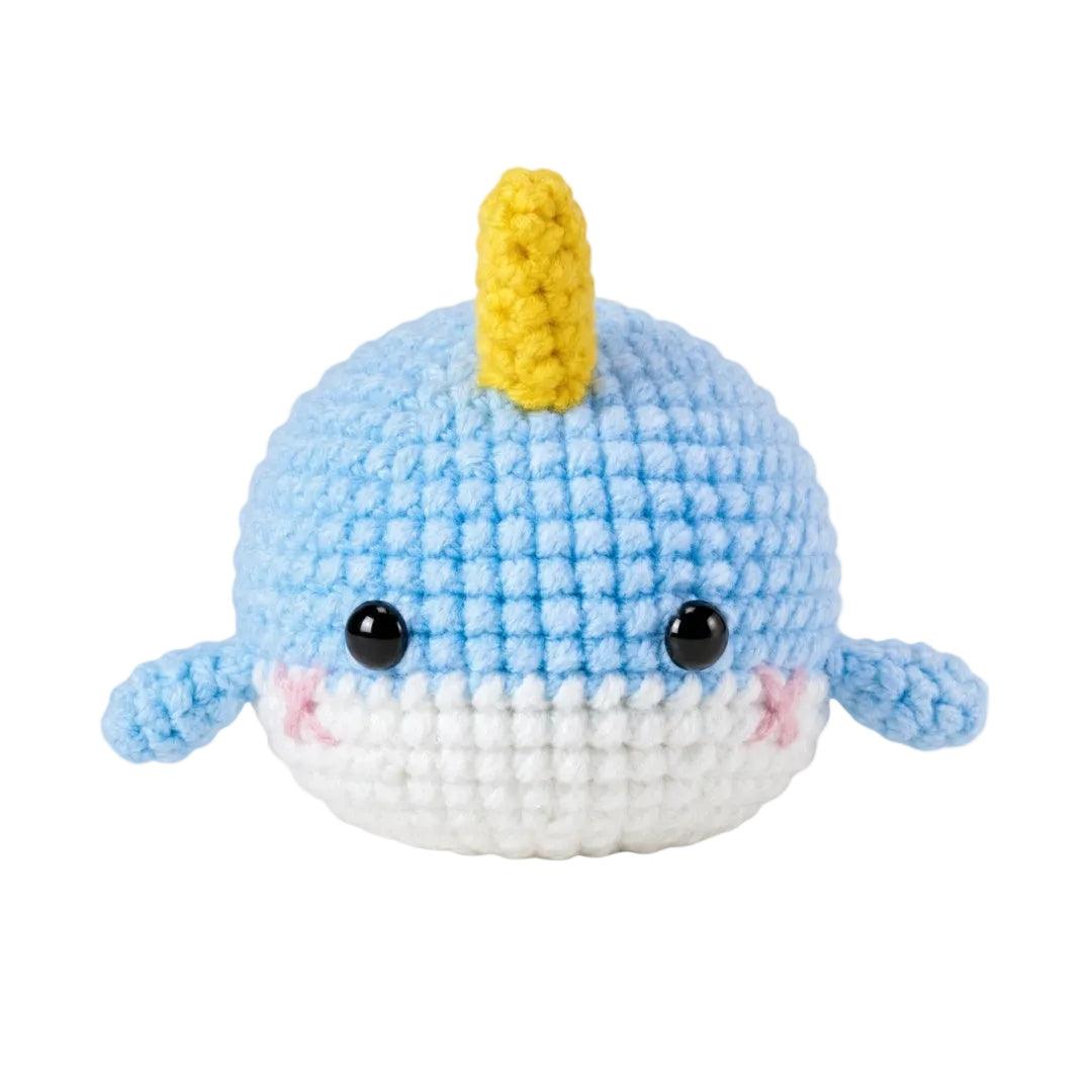 Narwhal Mini Crochet Kit
